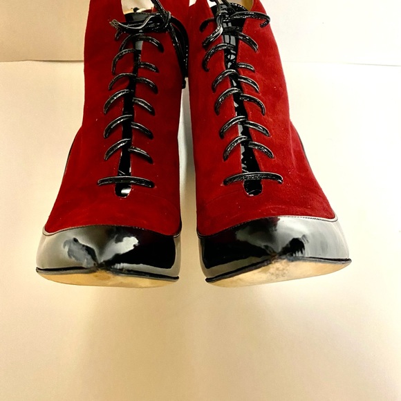 Carmen Marc Valvo Calzature Stiletto Boots - Picture 5 of 11